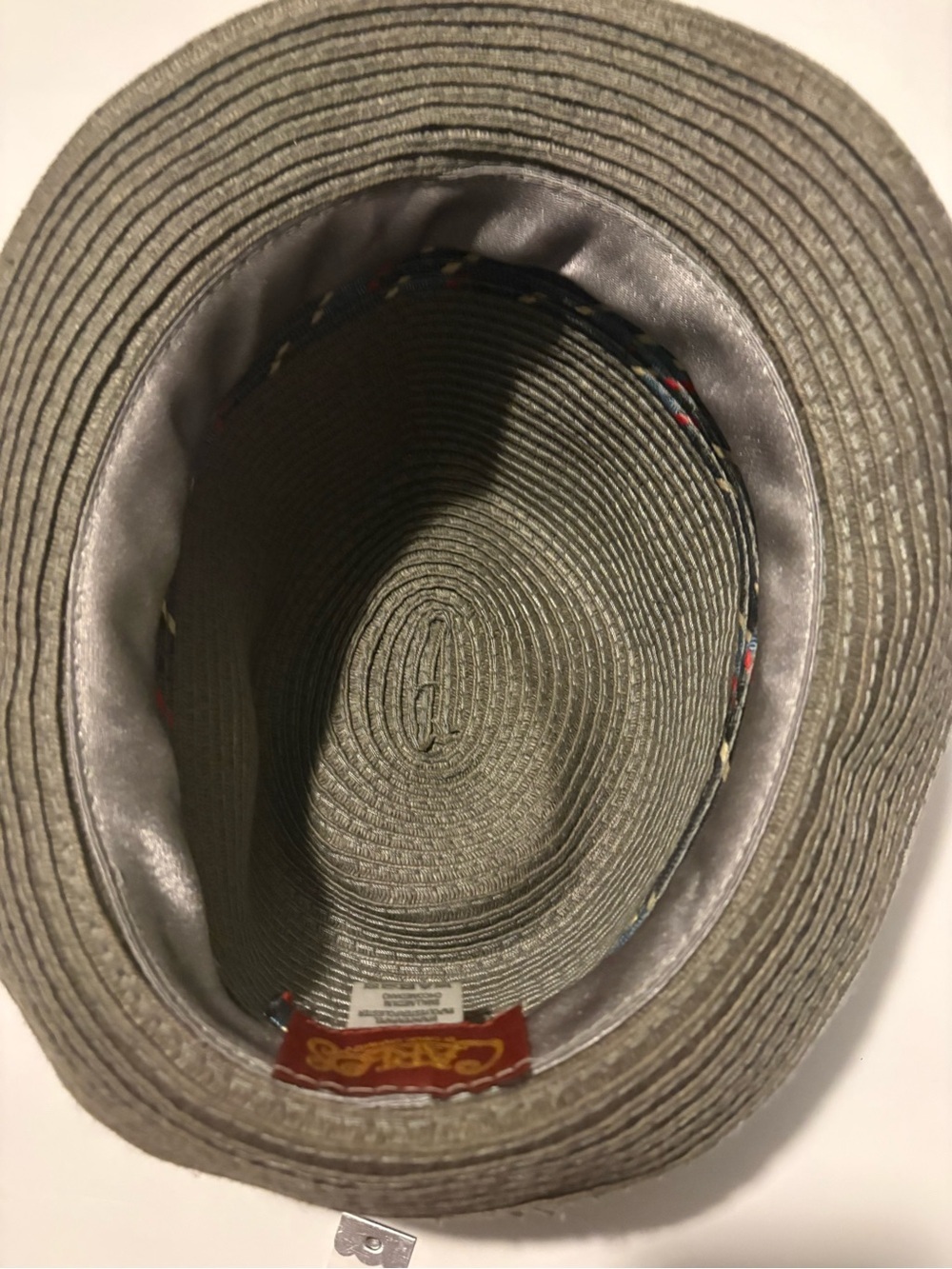 Carlos Santana Men’s Fedora grey Hat with metal guitar pin, Sz Small/Medium. - Picture 6 of 11